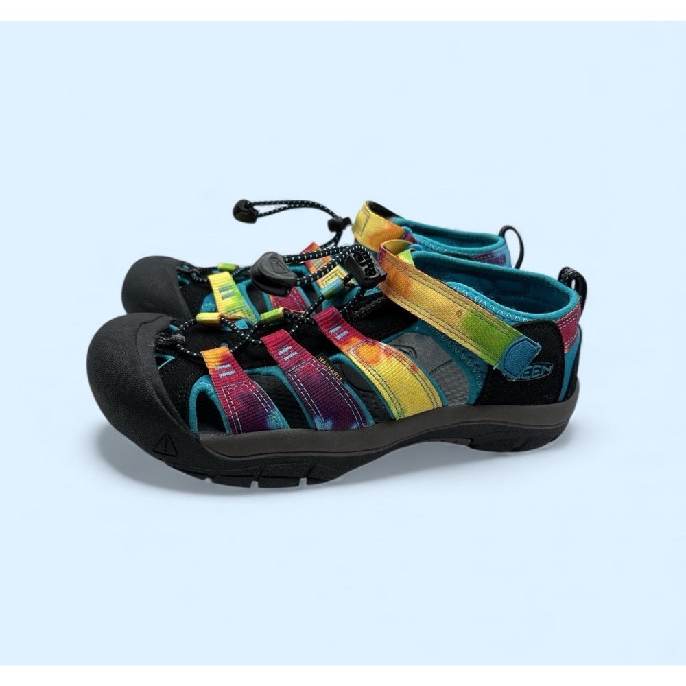 KEEN‎ Newport H2 Water Shoes Sandals Womens Size 5 Rainbow Tie Dye Washable